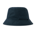Gorro bob reversible de poliéster reciclado impermeable 85 g/m2 color azul marino