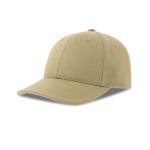 Gorra de algodón reciclado y orgánico con visera con detalle
