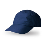 Gorra de poliéster reciclado resistente al agua de 85 g/m2 color azul marino