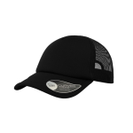 Gorra de poliéster con visera curvada y acolchada de 80 g/m2 color negro vista 11