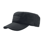 Gorra de algodón de estilo militar con cierre de velcro 235 g/m2 color negro vista 11