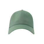 Gorra de poliéster reciclado y elastano con dry tech 195 g/m2 color verde