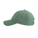 Gorra de poliéster reciclado y elastano con dry tech 195 g/m2 color verde