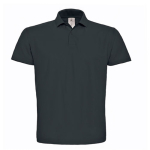 Polo de algodón de piqué para hombre con 2 botones 180 g/m2 B&C color antracita