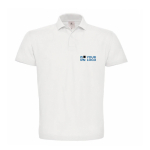 Polo de algodón básico para hombre de manga corta 180 g/m2 B&C vista de impresión