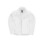 Chaqueta softshell elástica de poliéster de mujer 300 g/m2 B&C color blanco