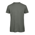Camiseta de algodón orgánico para hombre publicitaria 140 g/m2 B&C color caqui