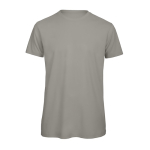 Camiseta de algodón orgánico para hombre manga corta 140 g/m2 B&C color gris claro