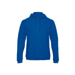 Sudadera para hombre con canguro y capucha 270 g/m2 B&C color azul real