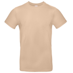 Camiseta de algodón para hombre de manga corta 185 g/m2 B&C color beige