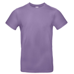 Camiseta de algodón para hombre de manga corta 185 g/m2 B&C color violeta