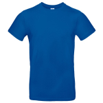 Camiseta de algodón para hombre de manga corta 185 g/m2 B&C color azul real