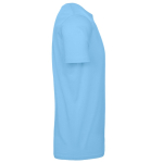 Camiseta de algodón para hombre de manga corta 185 g/m2 B&C color azul claro