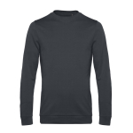 Jersey de cuello redondo de algodón entallado 280 g/m2 B&C color gris oscuro