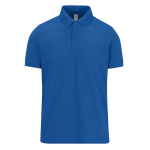 Polo clásico unisex de algodón en manga corta 180 g/m2 B&C color azul real