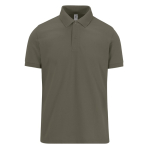 Polo clásico unisex de algodón en manga corta 180 g/m2 B&C color verde militar