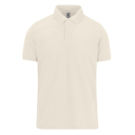 Polo clásico unisex de algodón en manga corta 180 g/m2 B&C color blanco roto
