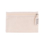 Neceser de publicidad de algodón reciclado 220 g/m2 Cotton Recycled color natural primera vista