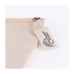 Neceser de publicidad de algodón reciclado 220 g/m2 Cotton Recycled color natural tercera vista