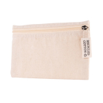 Neceser de publicidad de algodón reciclado 220 g/m2 Cotton Recycled color natural quinta vista