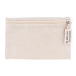 Neceser de publicidad de algodón reciclado 220 g/m2 Cotton Recycled color natural primera vista