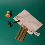 Neceser de publicidad de algodón reciclado 220 g/m2 Cotton Recycled color natural vista detalle 5