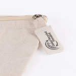 Neceser de publicidad de algodón reciclado 220 g/m2 Cotton Recycled color natural cuarta vista