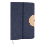Libreta ecológica con tapa de RPET y soporte para móvil A5 hojas lisas primera vista