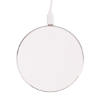 Base de carga inalámbrica 15W en caja de presentación Powerful color blanco primera vista