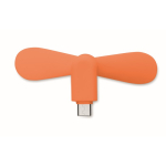 Ventilador portátil para el teléfono a través del puerto USB-C