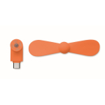 Ventilador portátil para el teléfono a través del puerto USB-C sexta vista
