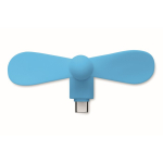 Ventilador portátil para el teléfono a través del puerto USB-C tercera vista