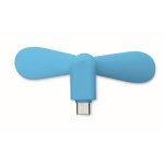 Ventilador portátil para el teléfono a través del puerto USB-C cuarta vista
