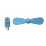 Ventilador portátil para el teléfono a través del puerto USB-C sexta vista