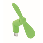 Ventilador portátil para el teléfono a través del puerto USB-C