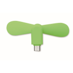 Ventilador portátil para el teléfono a través del puerto USB-C
