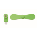 Ventilador portátil para el teléfono a través del puerto USB-C sexta vista