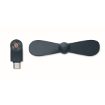 Ventilador portátil para el teléfono a través del puerto USB-C sexta vista
