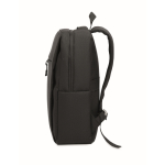 Mochila RPET con compartimientos para portátil y tableta 10'' y 15'' color negro