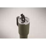 Vaso termo de acero inoxidable reciclado con pajita 1,2L vista fotografía