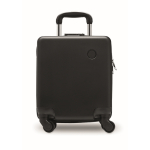 Trolley de ABS con 4 ruedas y cerradura de combinación 14'' color negro novena vista