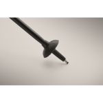 Bastones ajustables de marcha nórdica con empuñaduras de corcho color negro vista fotografía sexta vista