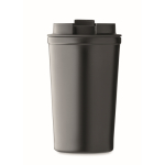Vaso de doble pared antifugas de acero inoxidable 450ml color negro quinta vista