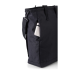 Mochila para portátil con 2 bolsillos con cierre de velcro 15'' color negro quinta vista