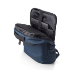Mochila para portátil con 2 bolsillos en la parte delantera 15'' color azul cuarta vista
