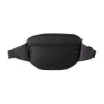 Riñonera de ripstop de 2 compartimientos y correa ajustable color gris segunda vista