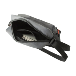 Mochila bicolor para portátil con detalles a color en cremallera 15'' color gris quinta vista