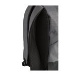 Mochila bicolor para portátil con detalles a color en cremallera 15'' color gris séptima vista