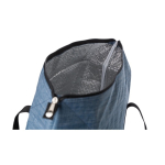 Bolsa nevera con interior de espuma aislada con aluminio 20L color azul ultramarino segunda vista