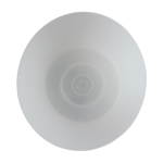 Cubitera personalizada de ABS con luces de colores y altavoz incluido color blanco tercera vista